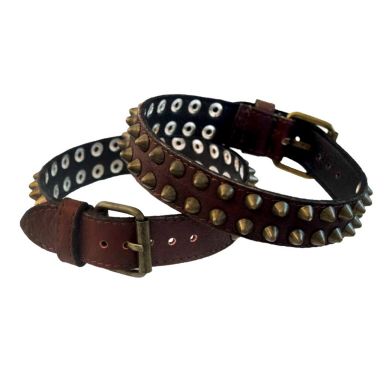 Stiefelgürtel Stiefelband Armband S6022  Stiefelschmuck mit Strass Leder 