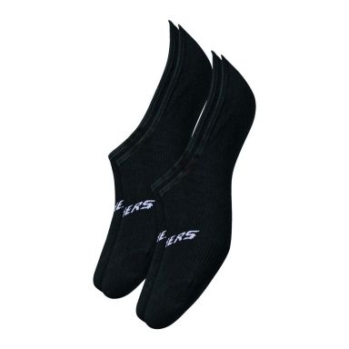 Skechers Unisex Socken und Strümpfe Unisex Basic Footie 2p - black
